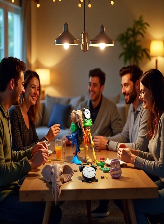 سكويشي لعبة تونغ تونغ تونغ ساهور الطرية، مجسم فيل فكاهي قابل للجمع، ألعاب مستوحاة من الميمات، ديكور مكتبي فريد وعرض مميز على الرفوف - Image 4